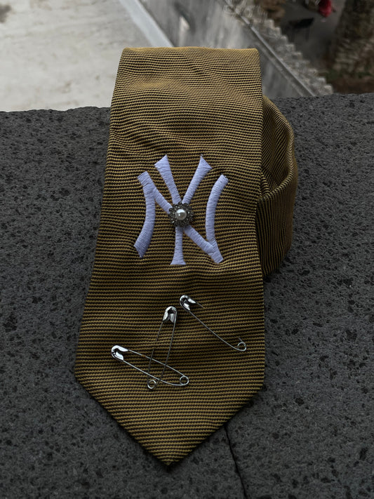 Cravatta Classic Sabbia - Yankees custom Goonite Studio
