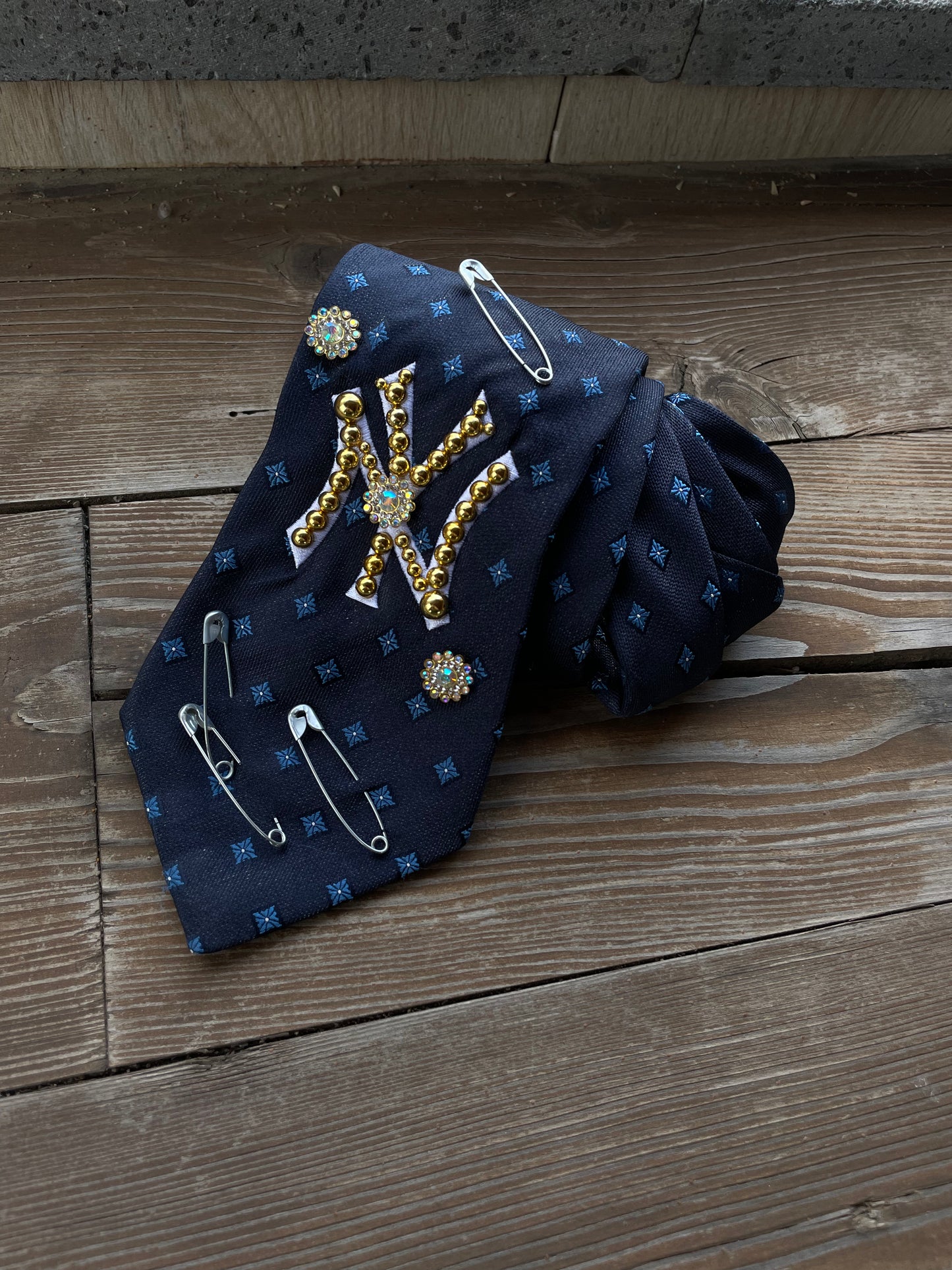 Cravatta Custom Drop - Yankees Premium