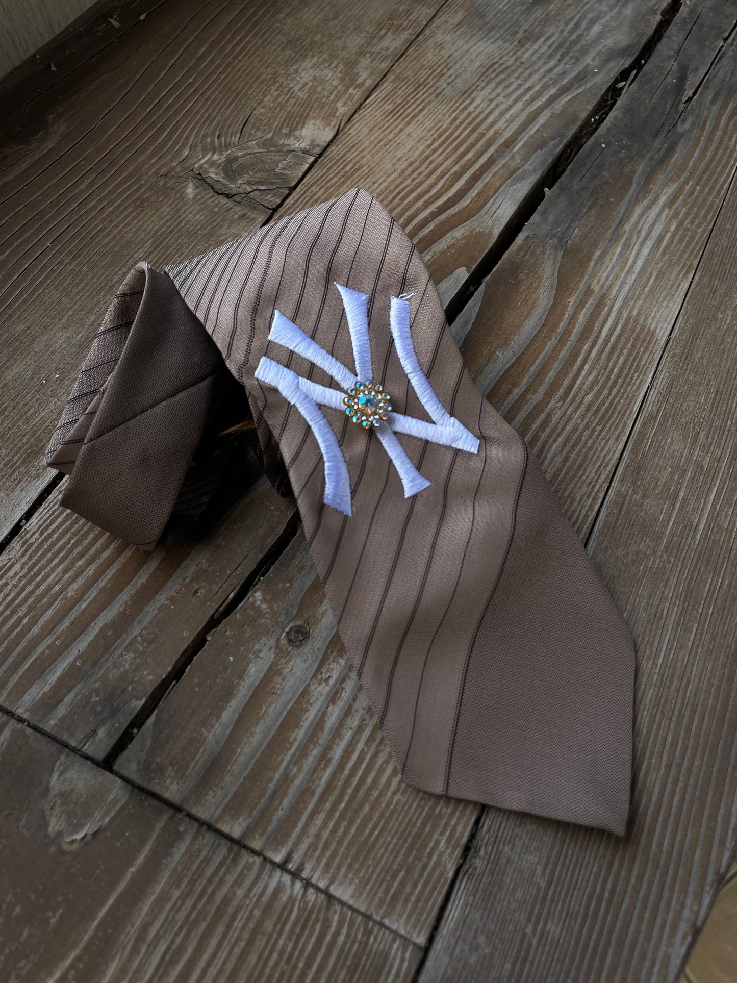 Cravatta Classic Marrone - Yankees Custom (Copia 8)