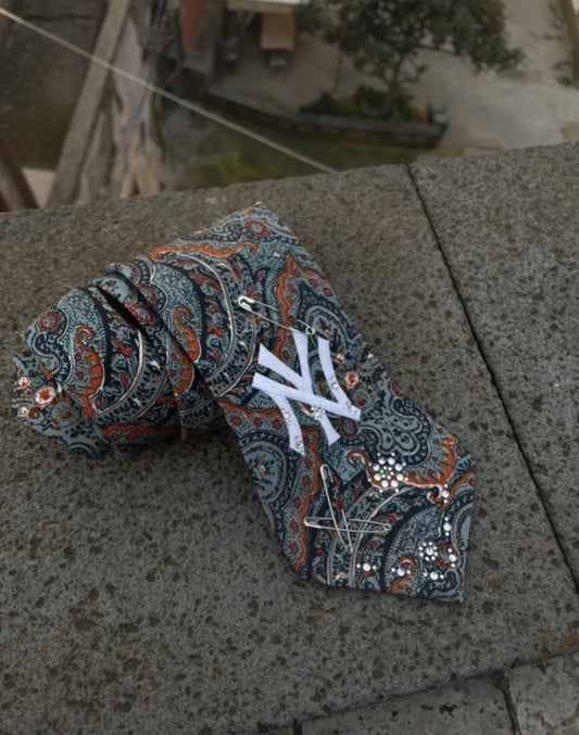 Cravatta Custom Drop - Yankees Premium