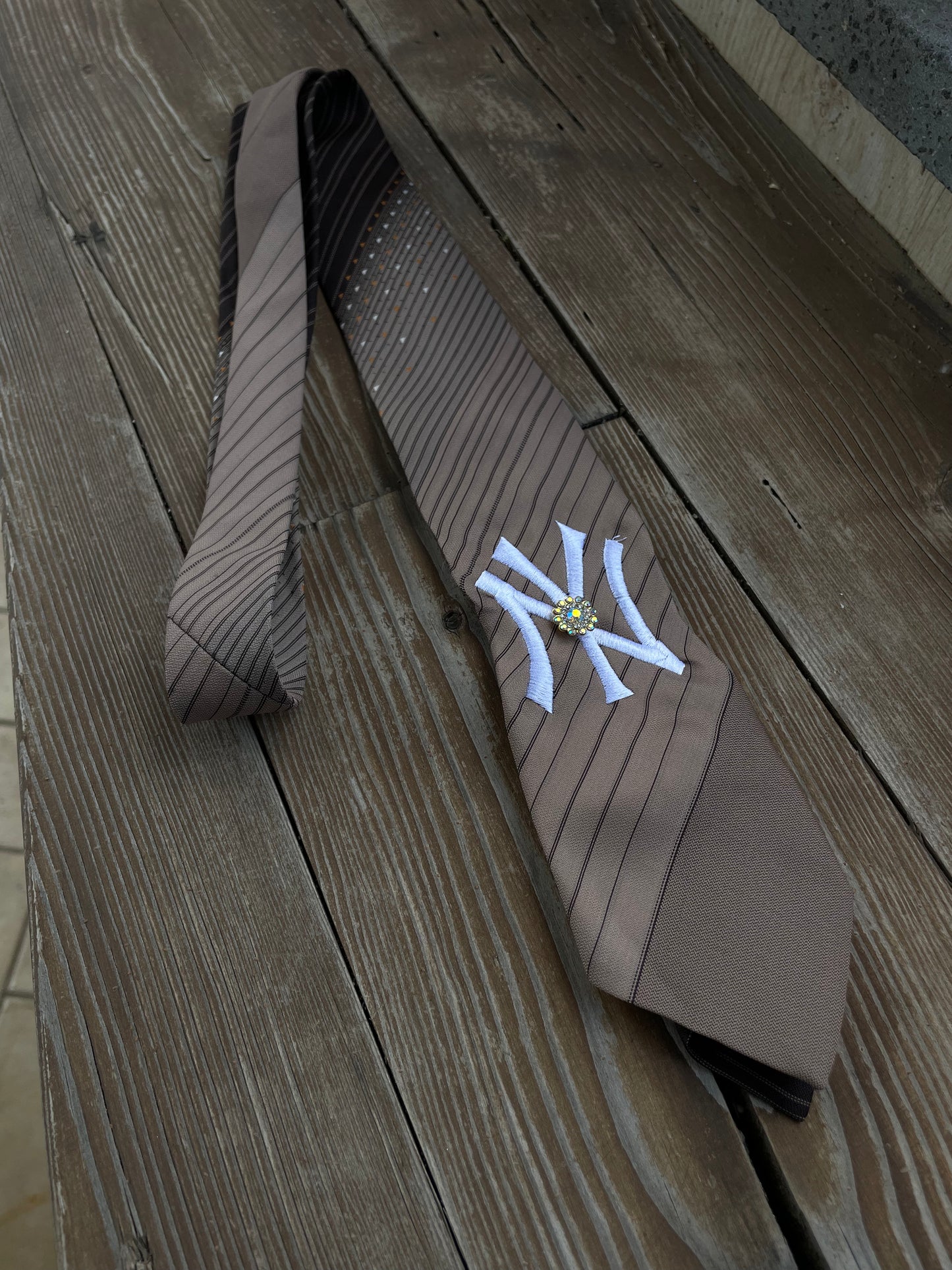 Cravatta Classic Marrone - Yankees Custom (Copia 8)