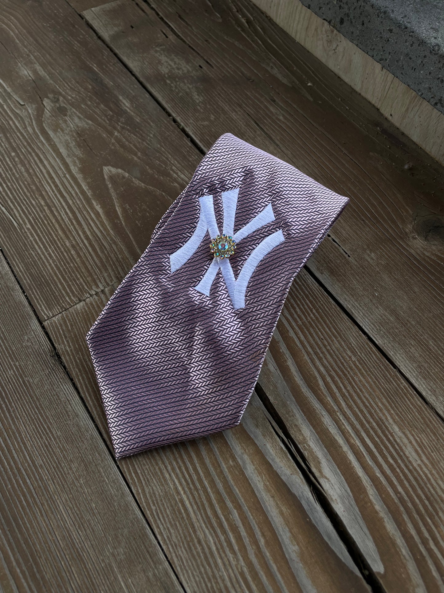 Cravatta Classic Rosa  - Yankees Custom
