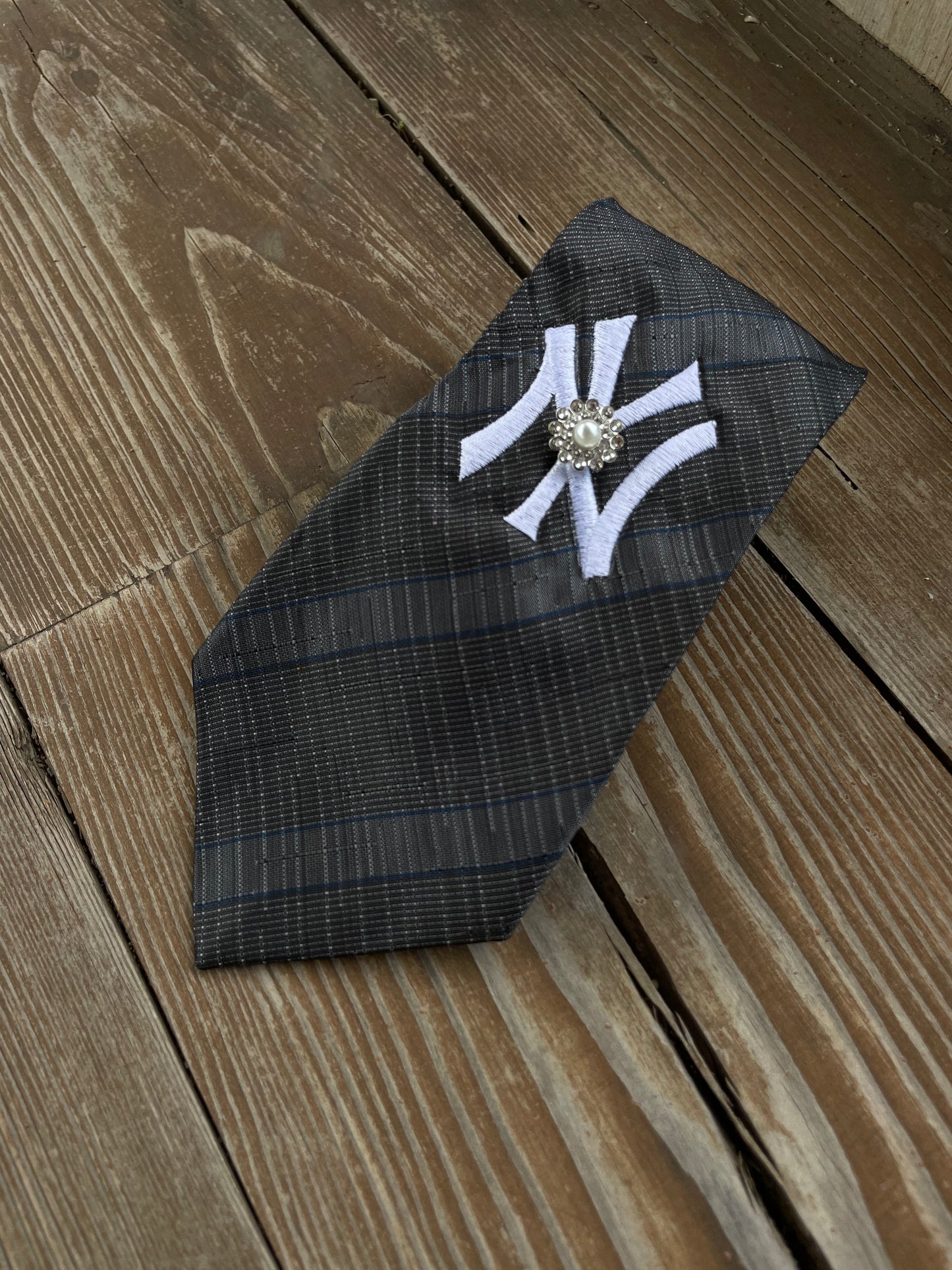 Cravatta Classic Grigia - Yankees Custom