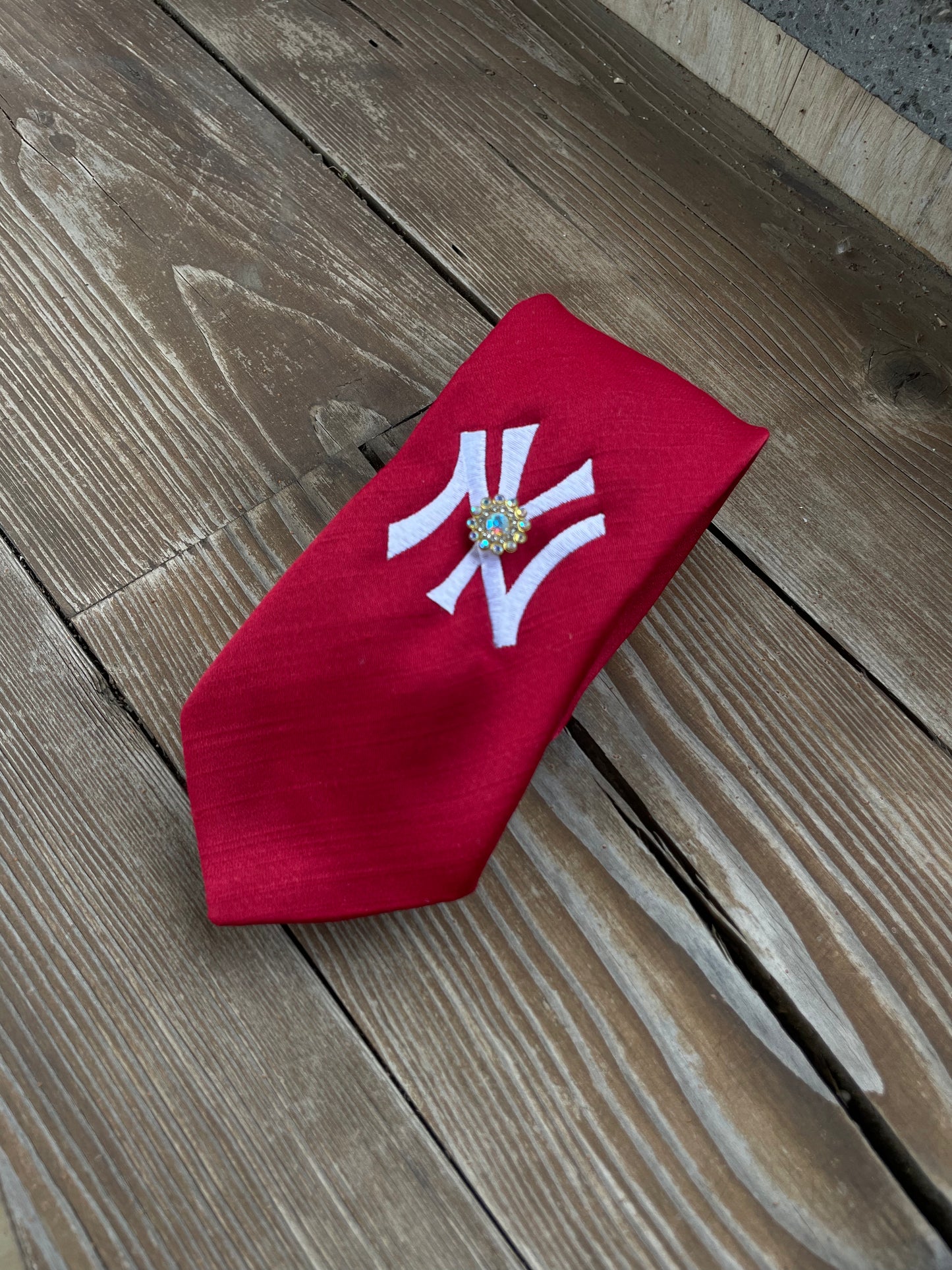 Cravatta Classic Rossa - Yankees Custom