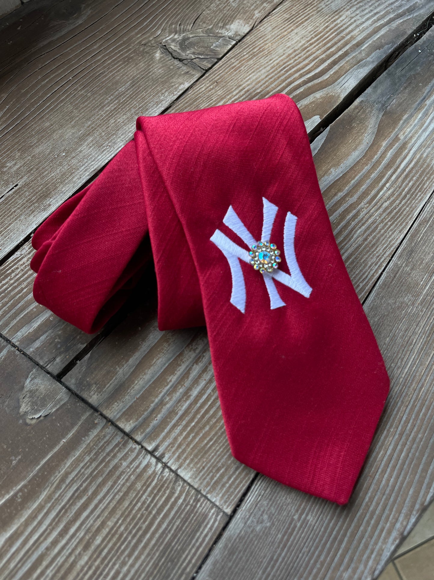 Cravatta Classic Rossa - Yankees Custom