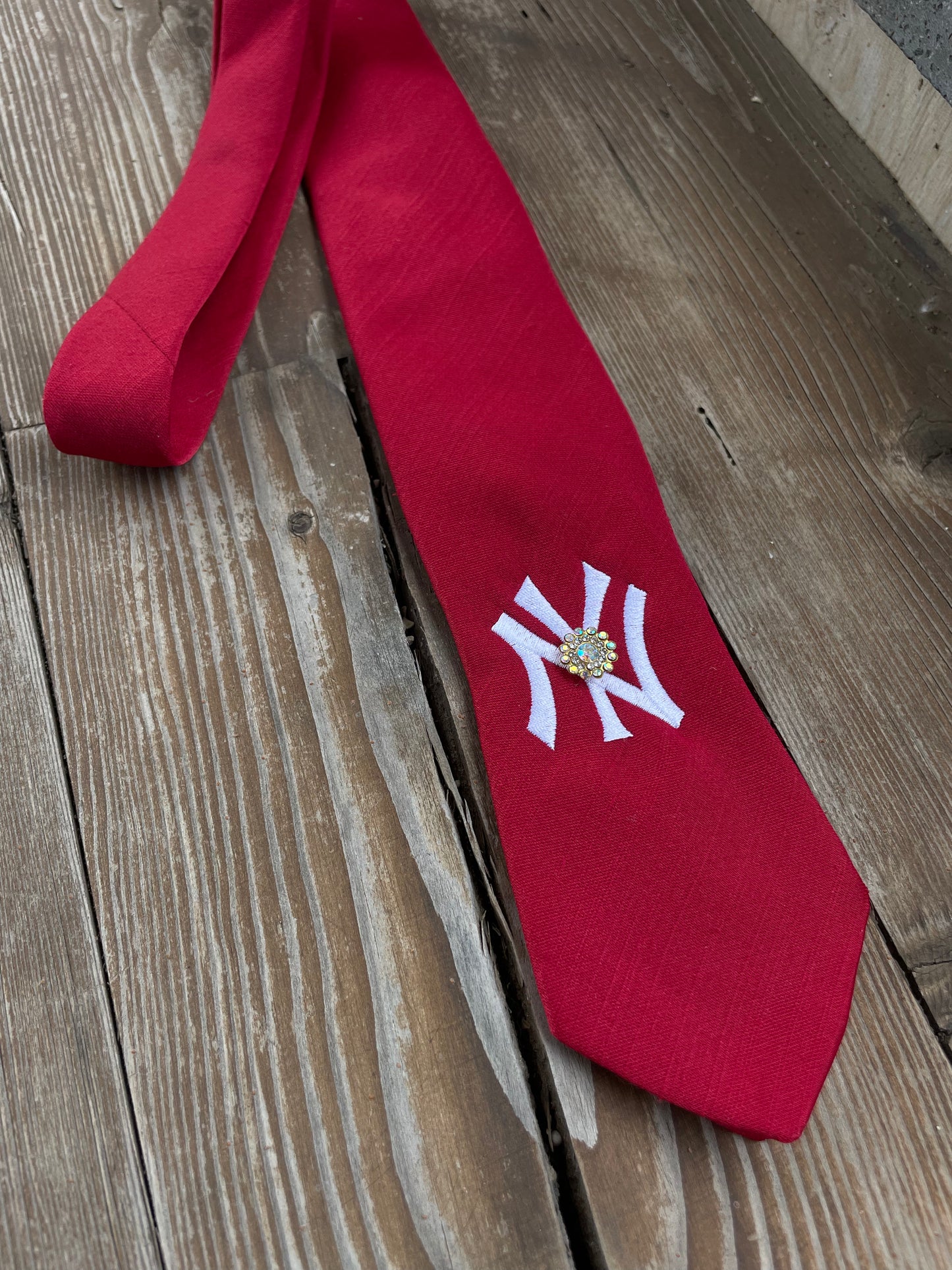 Cravatta Classic Rossa - Yankees Custom