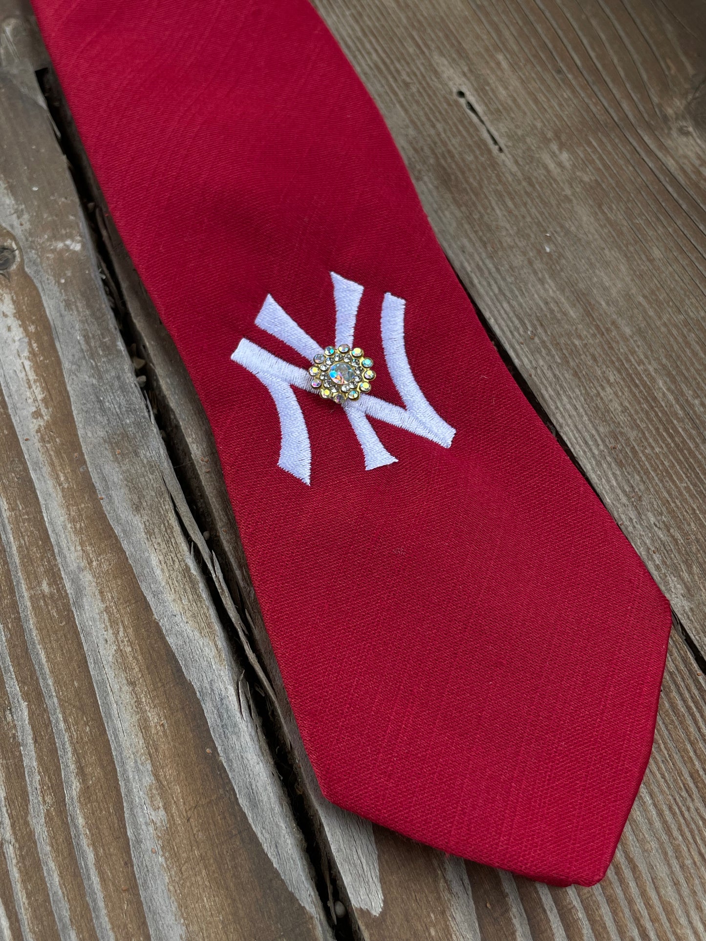 Cravatta Classic Rossa - Yankees Custom