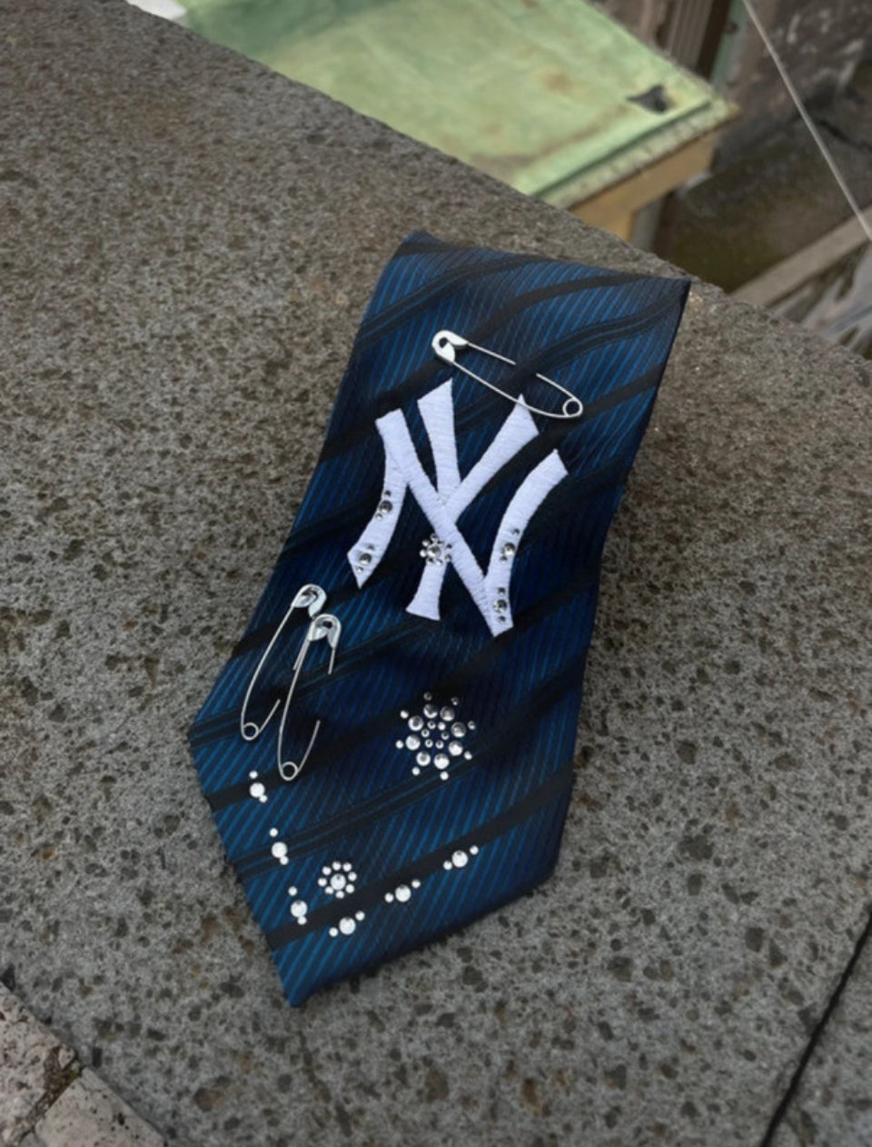Cravatta Custom Drop - Yankees Premium