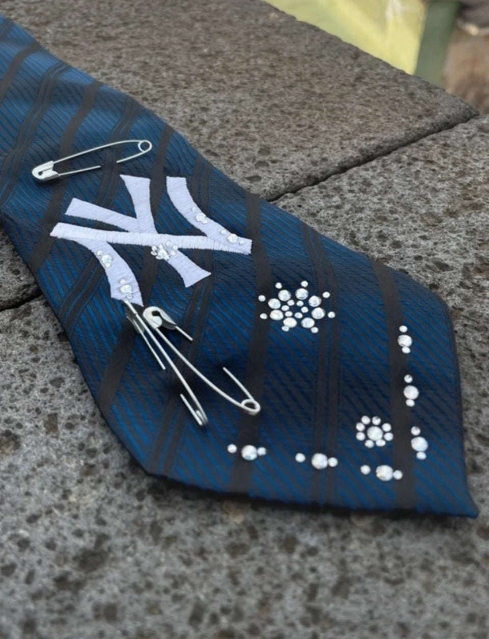 Cravatta Custom Drop - Yankees Premium