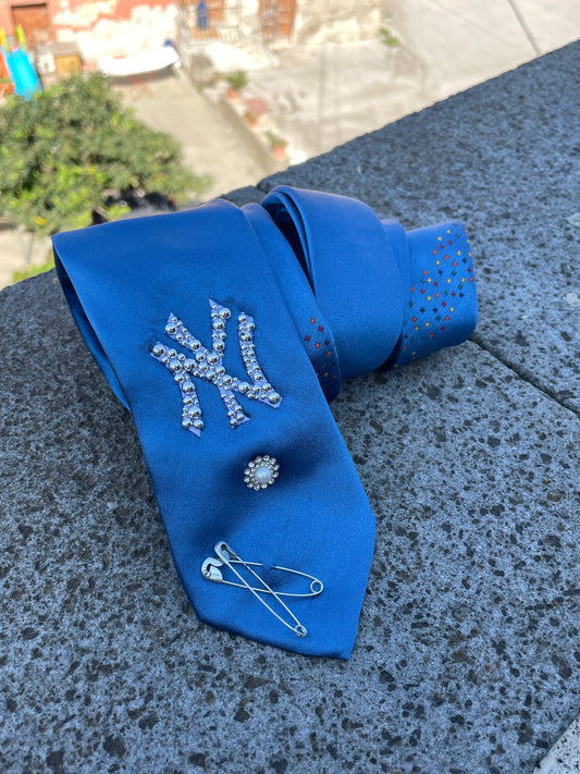 Cravatta Custom Drop - Yankees Premium