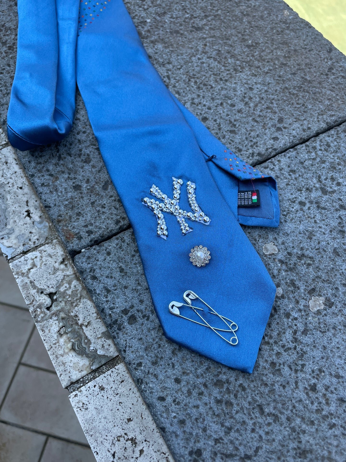 Cravatta Custom Drop - Yankees Premium